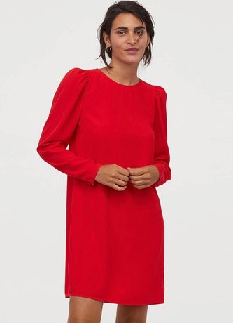 Платье красное,размер 54 )