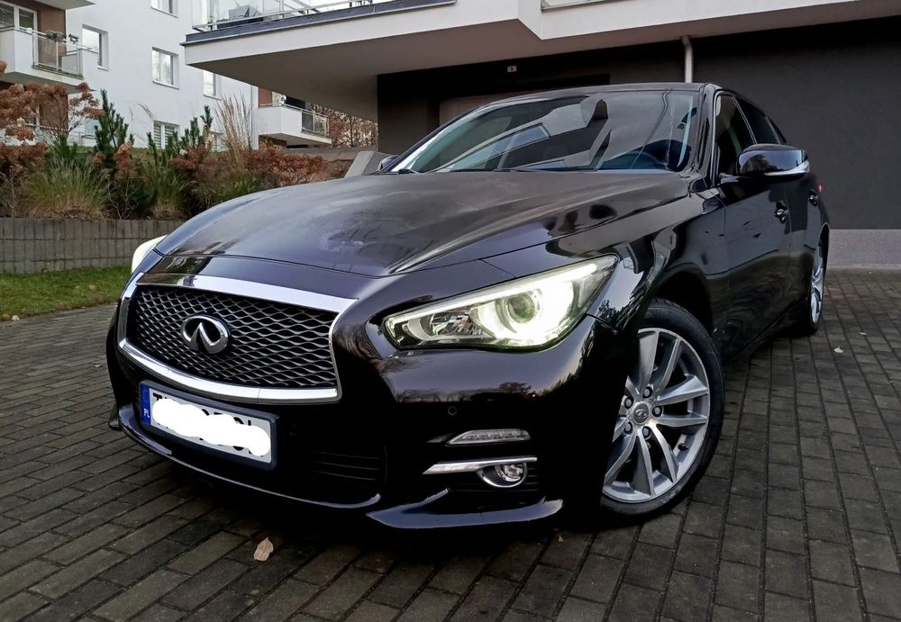 Infiniti Q50 2016r 2.2d 170km Automat Premium B.D.Stan Zarej.PL Zamiana