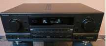 Zestaw technics amplituner odtwarzacz deck oraz cd player