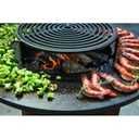 grill drzewny OFYR 100 cm - nowy z dodatkowym rusztem