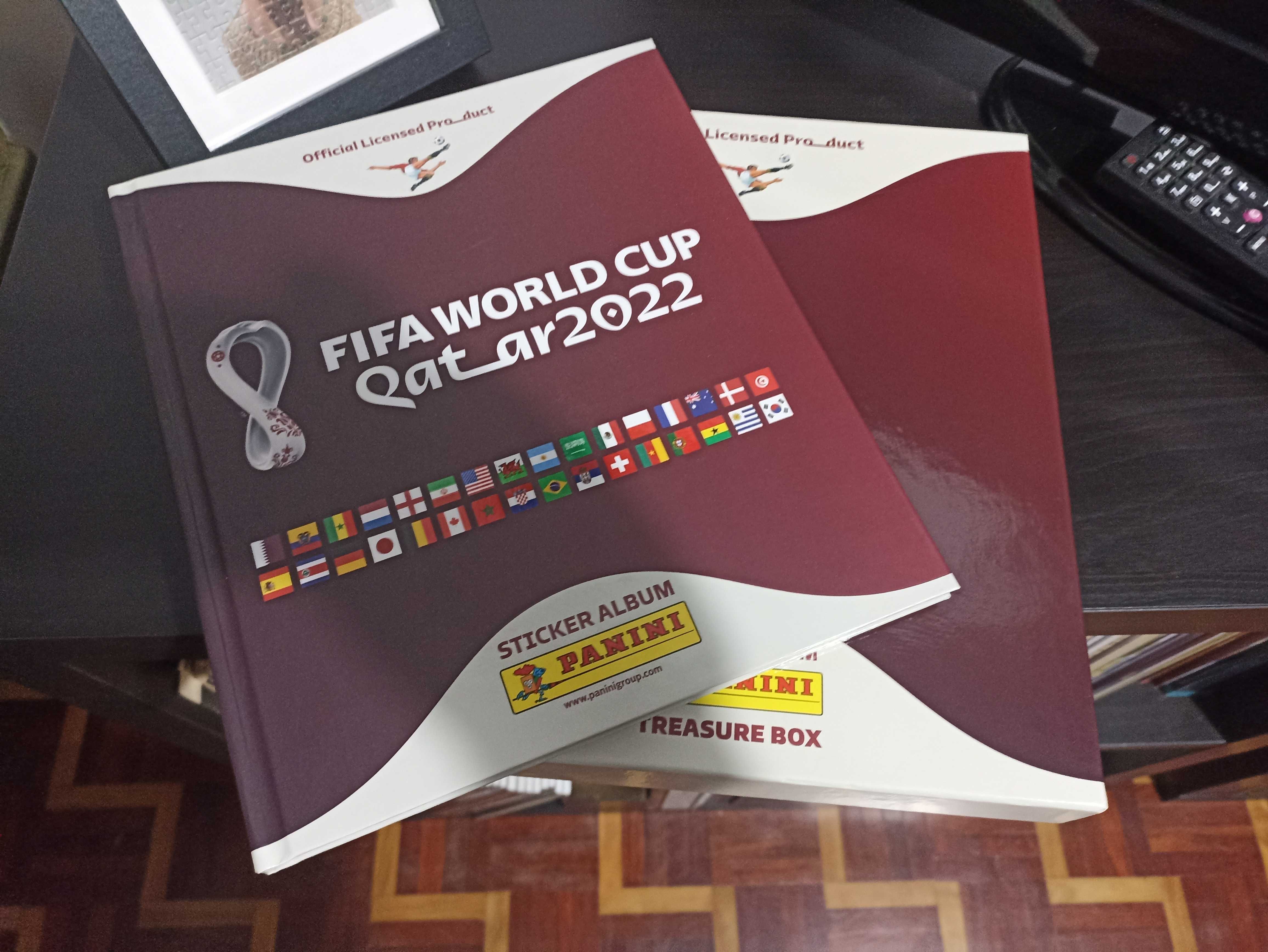 World Cup Qatar 2022 cromos e caderneta, packs 13s, ou 8saquetas