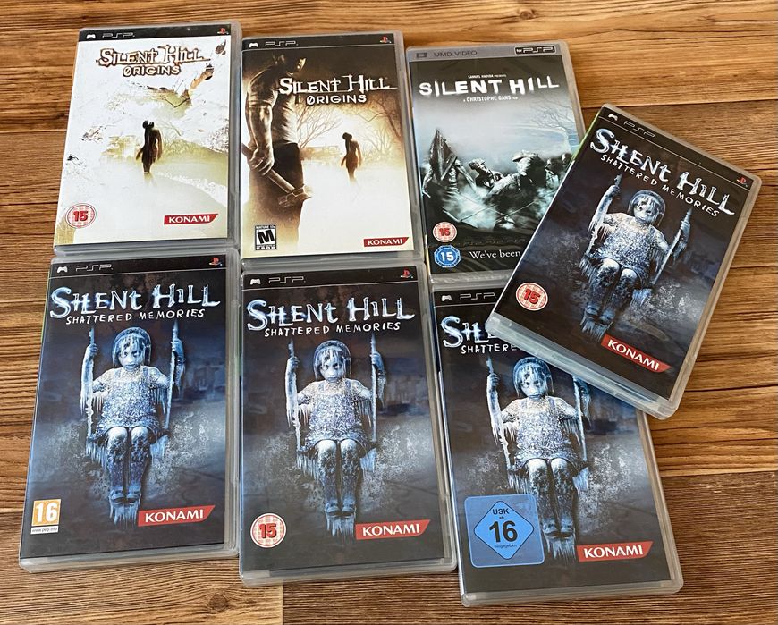 Sony PSP: Silent Hill, Manhunt 2, Metal Gear Solid, GTA, Def Jam, NBA