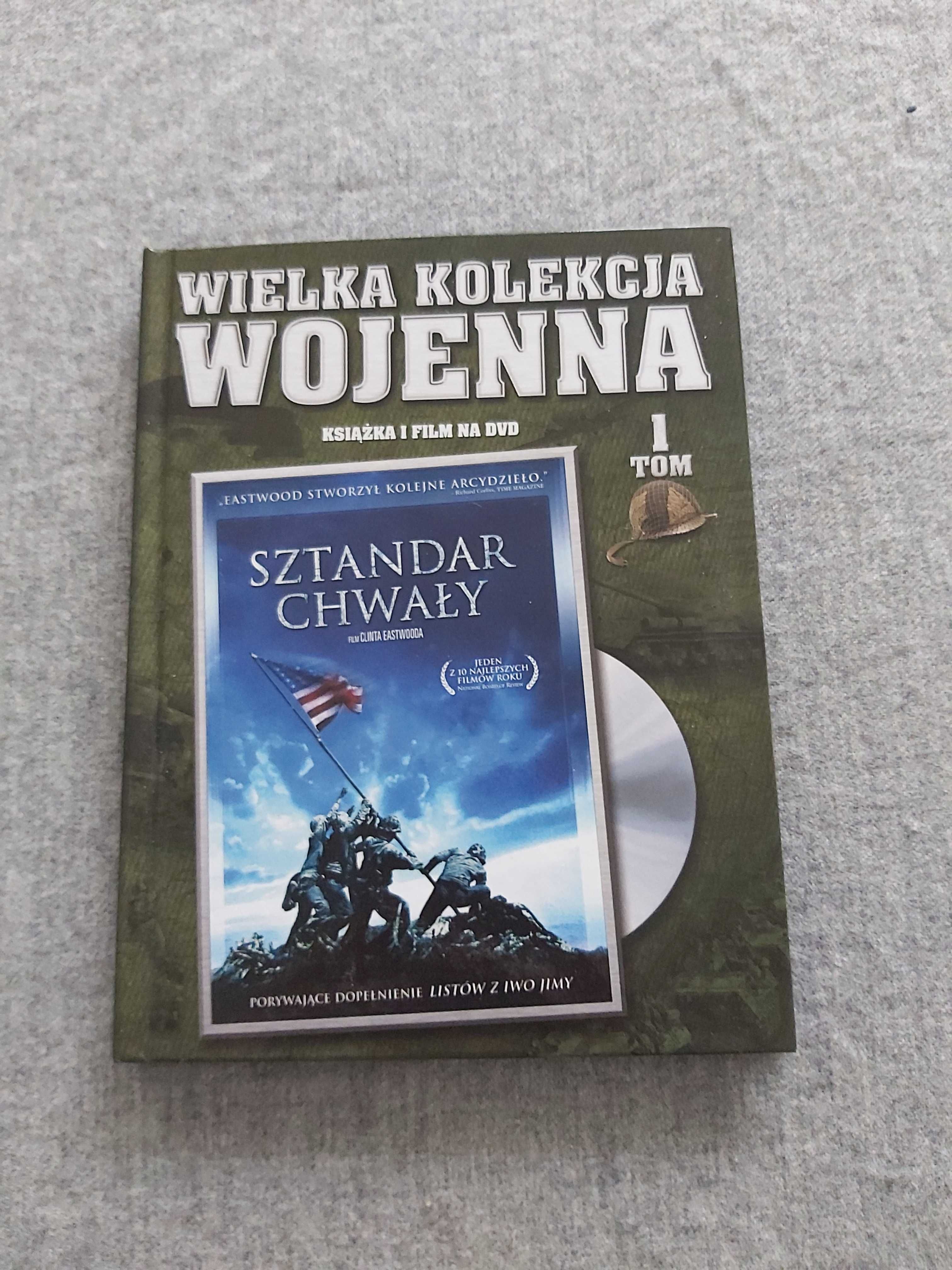 Wielka kolekcja wojenna książka i film DVD tom 1 w b. dobrym stanie