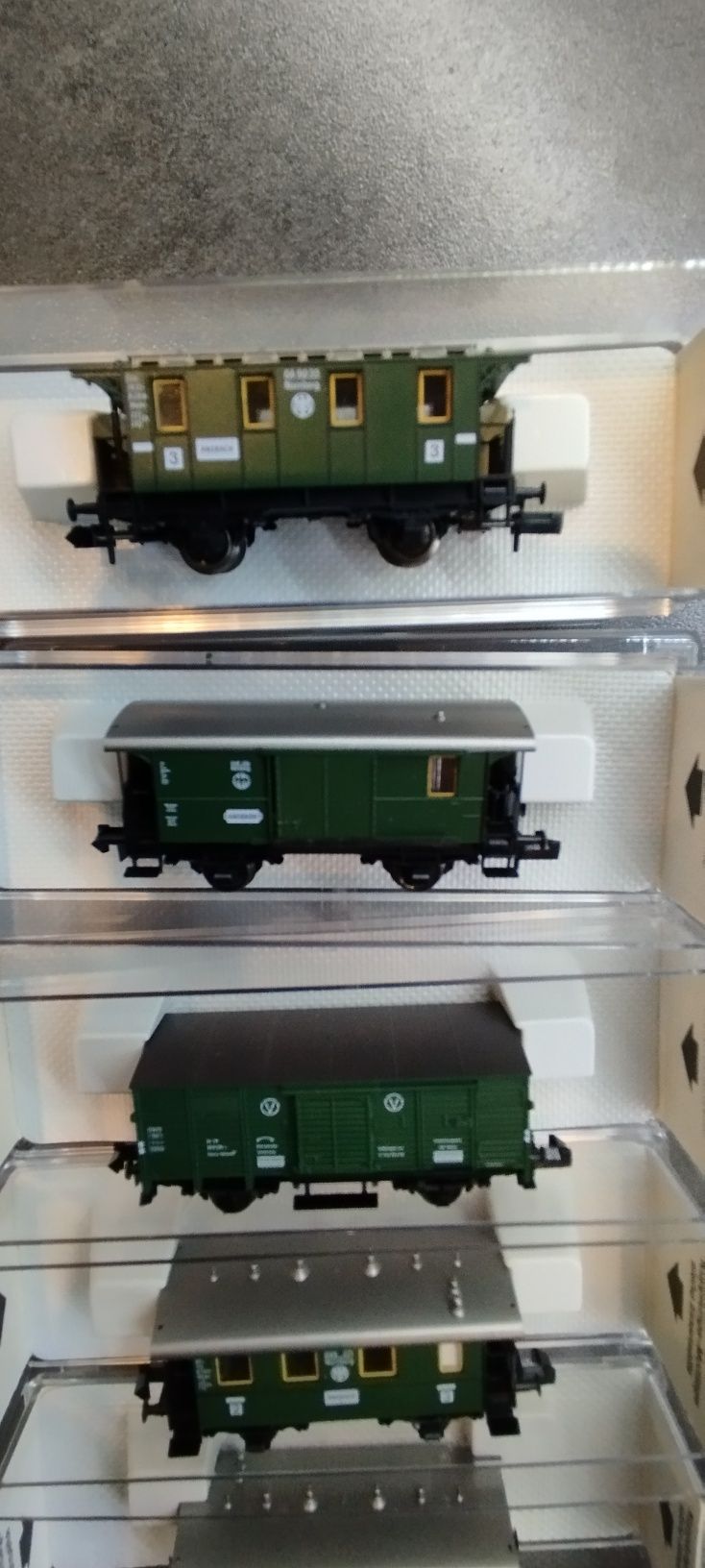 Fleischmann 1:160 N Zestaw wagonów kolejowych 5 szt.