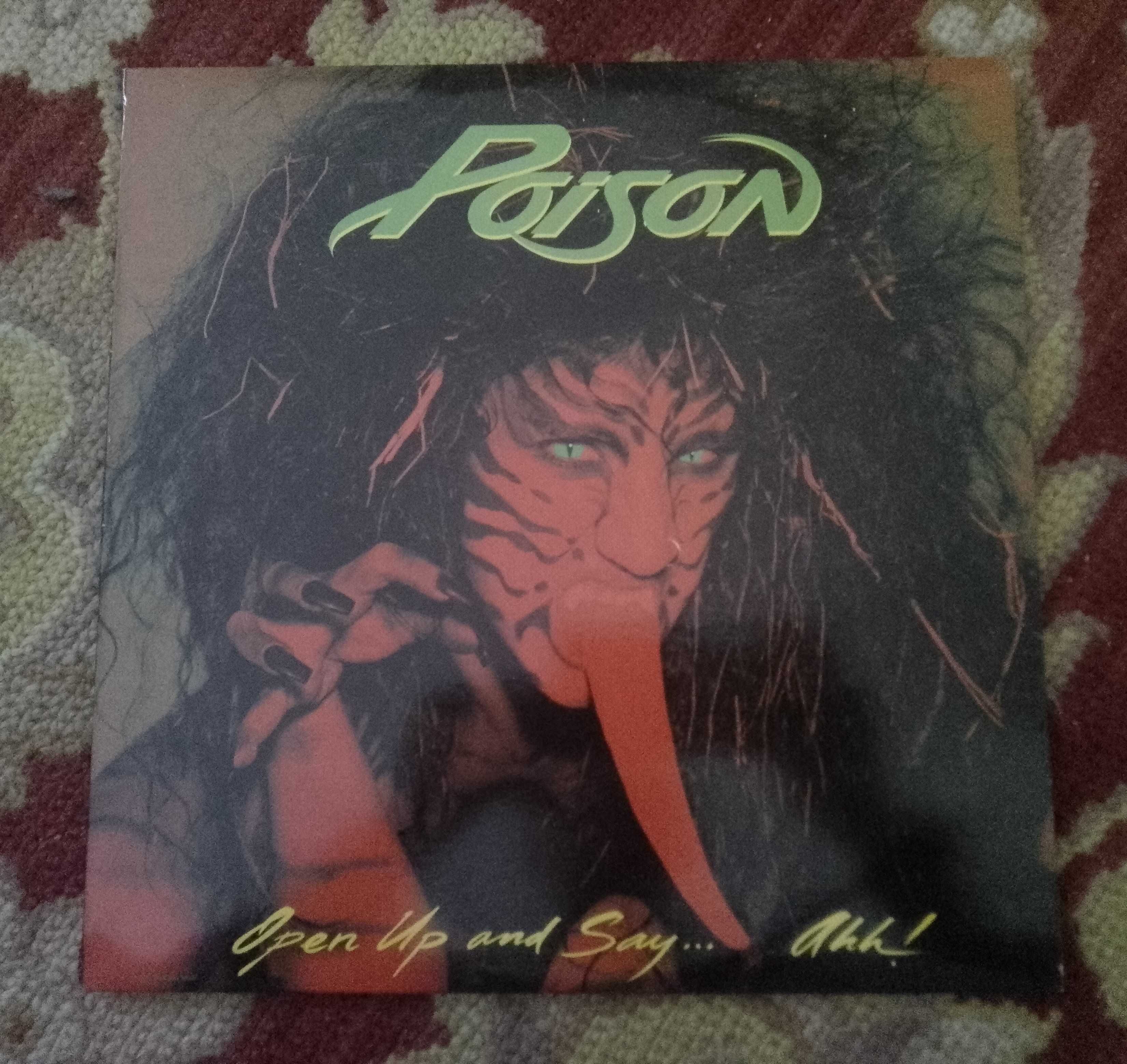 Poison - " Open up and Say ... Ahh! " ,,, LP em vinil