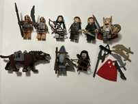 [Lego LOTR/Hobbit] Oryginalne lego - 9x figurek elfów, orków, Warg etc