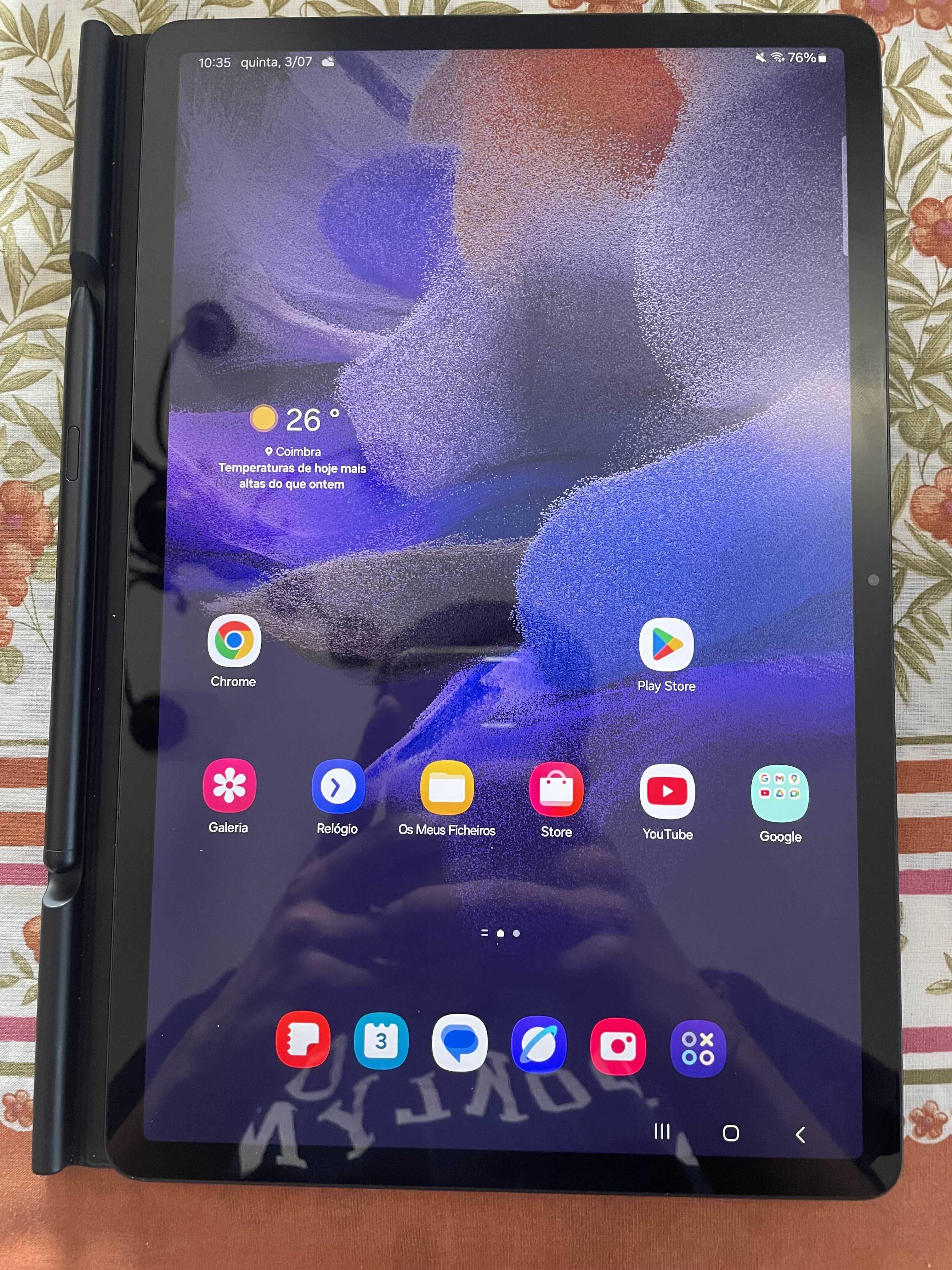Samsung Galaxy Tab S7 FE 64GB | Com Fatura e Capa