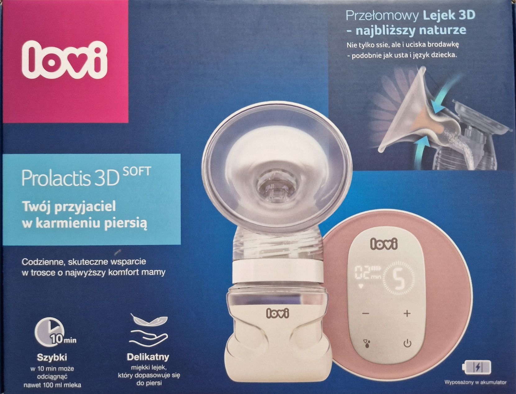 Laktator Lovi Prolactis 3D Soft