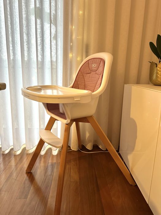 Kinderkraft Tixi Cadeira de papa / refeição Rosa