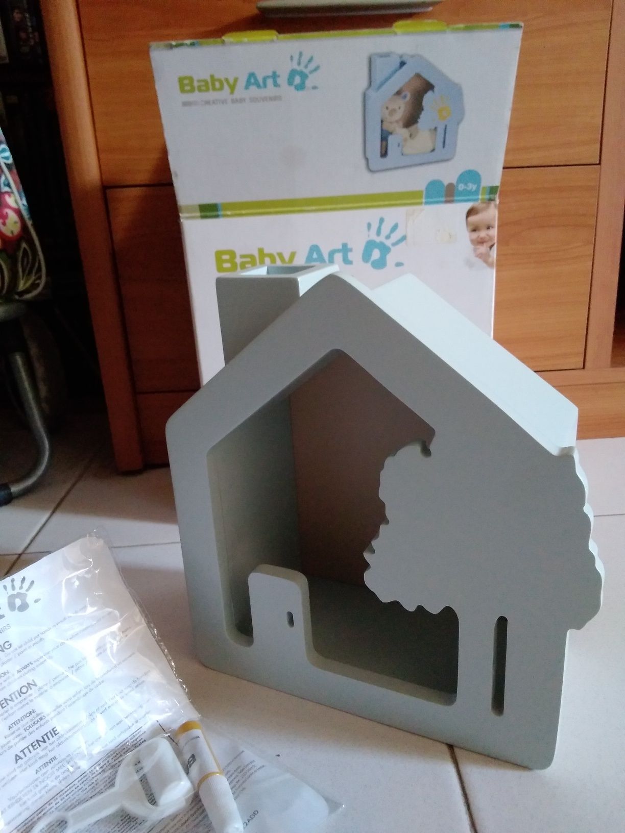 Baby Art Memory House - Casa decorativa para guardar pequenos objectos