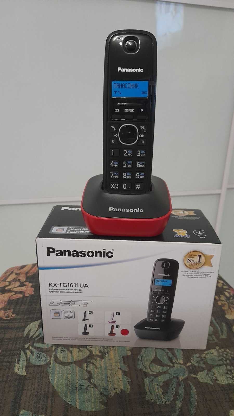 Телефон Panasonic цифровий бездротовий