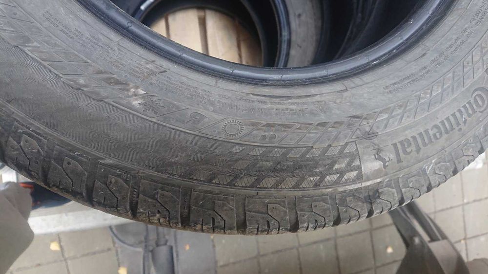 Шини б/у 225/65 r16c Continental 4 штуки