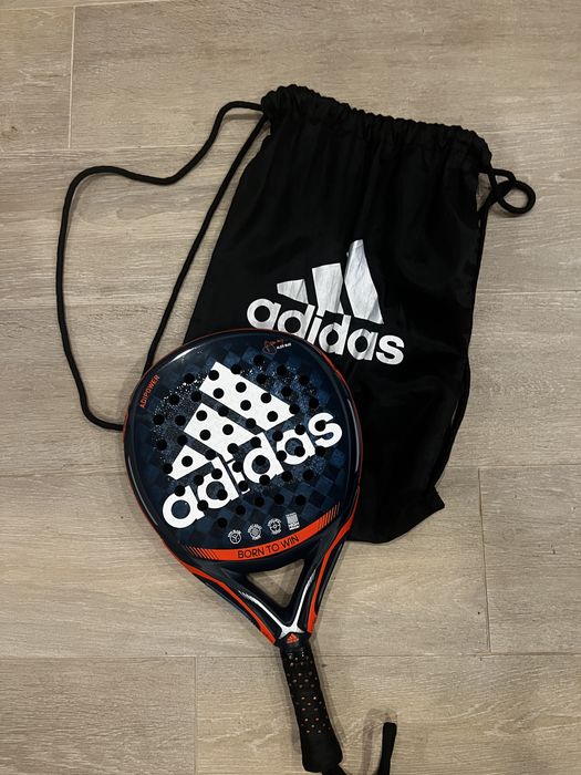 Raquete de padel adidas adi power assinada alex ruiz