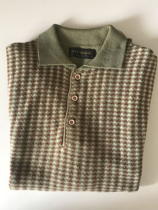 Camisola vintage Ted Lapidus tamanho pequeno S (50)