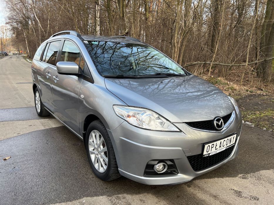 Mazda 5 1.8 Benzyna Klimatronik Alufelgi Grzane fotele 7osób