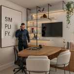 Design de Interiores, modelagem 3D e renderização de imagens