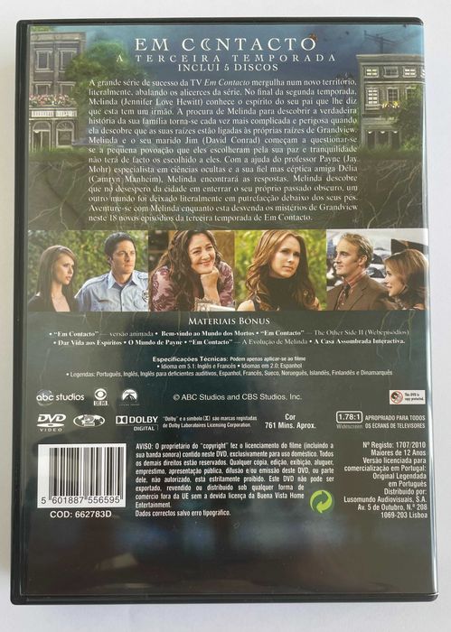 Entre Fantasmas | Em Contacto 3 temporada / Ghost Whisperer 3 season