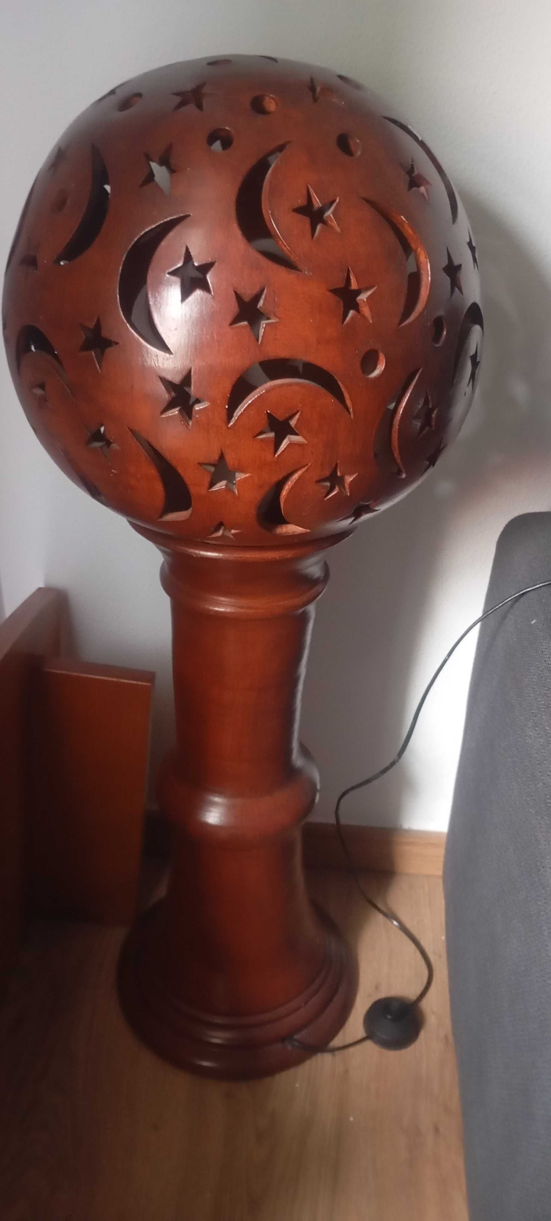 Candeeiro em cerâmica