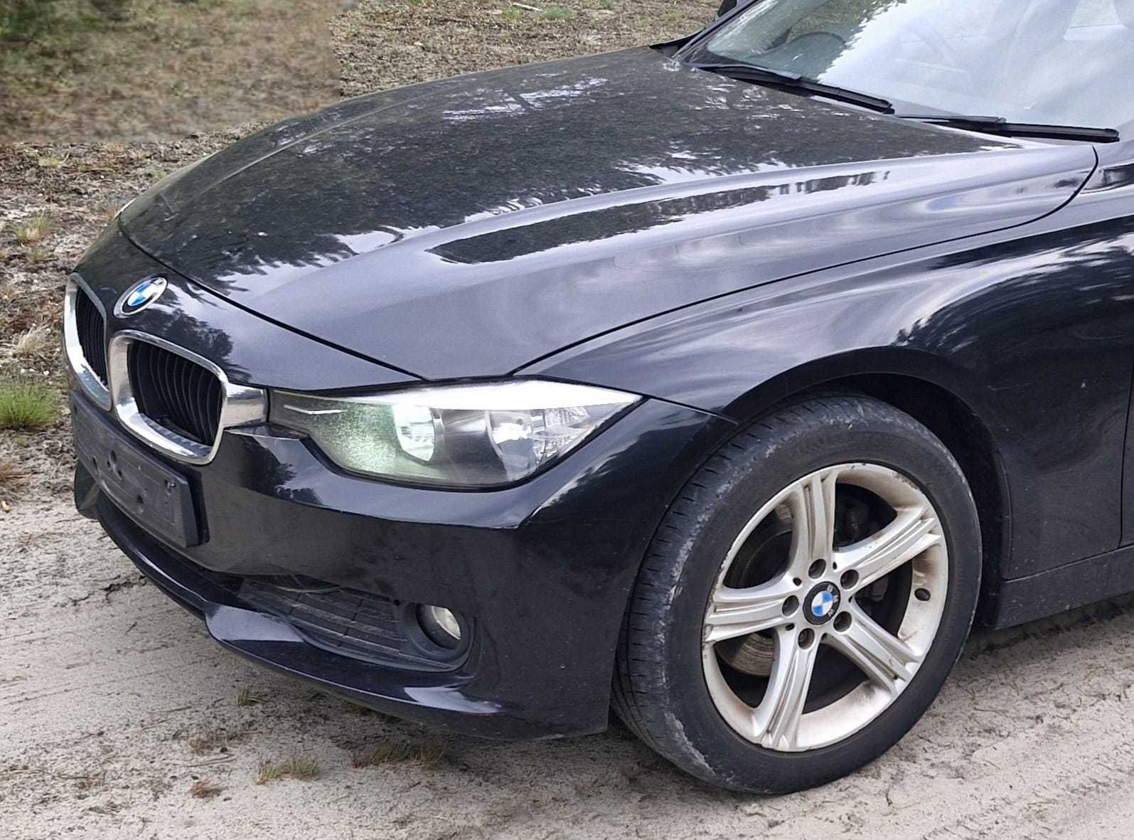 Maska błotnik zderzak lampa kompletny przód BMW F30 F31 F32 F33