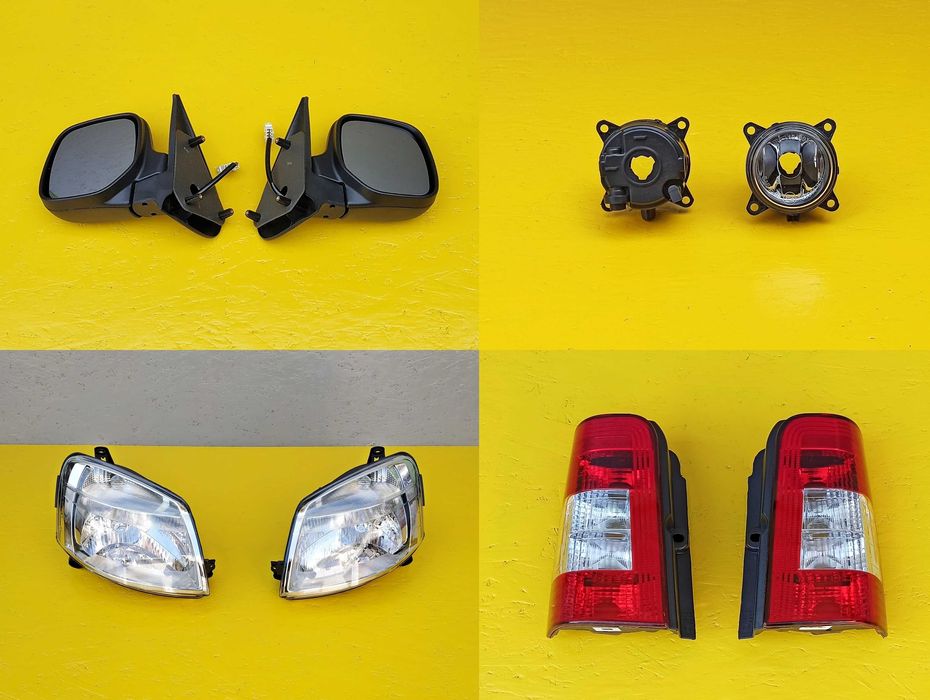 Рамка + Кронштейн для ПТФ на Citroen Berlingo Peugeot Partner 02-08р