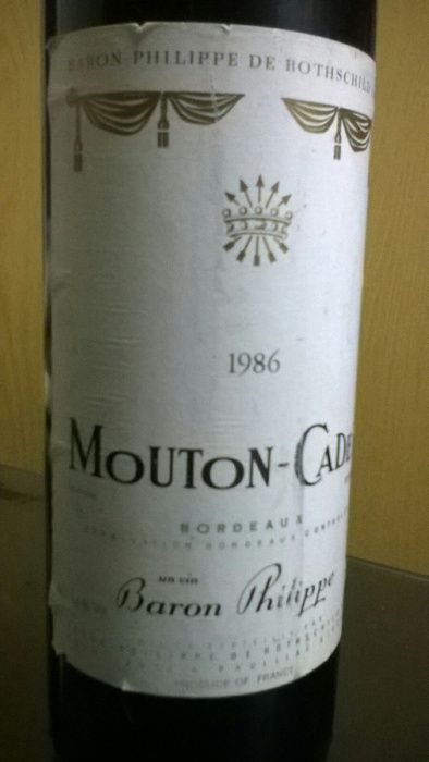 Mouton Cadet 1986