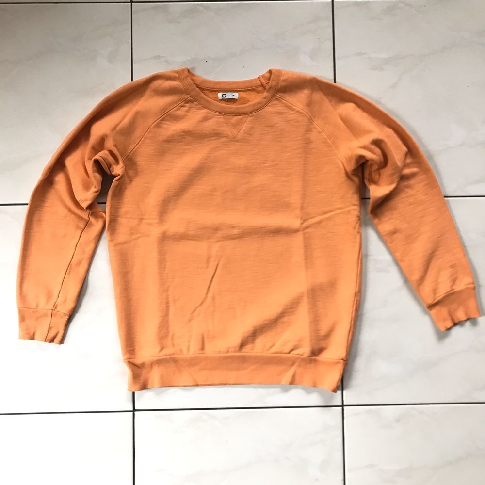 Pomarańczowa Bluza męska pullover Sweatshirt Orange Cubus Rozmiar M