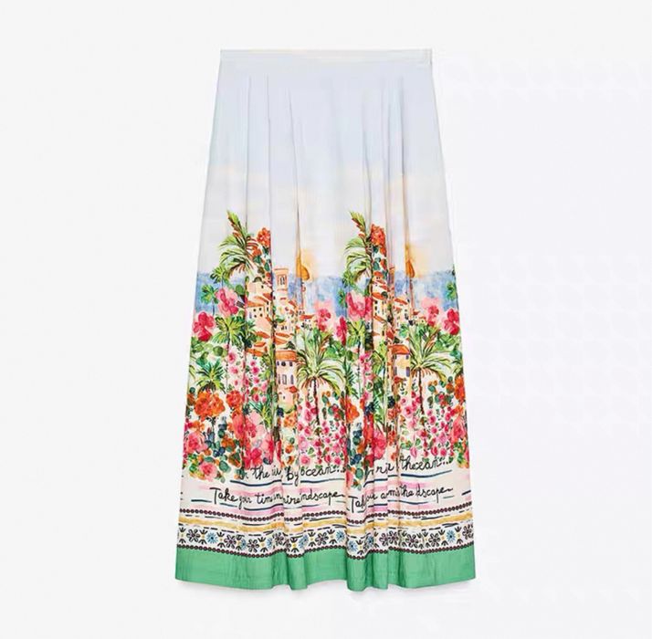 Юбка Zara идеально в отпуск