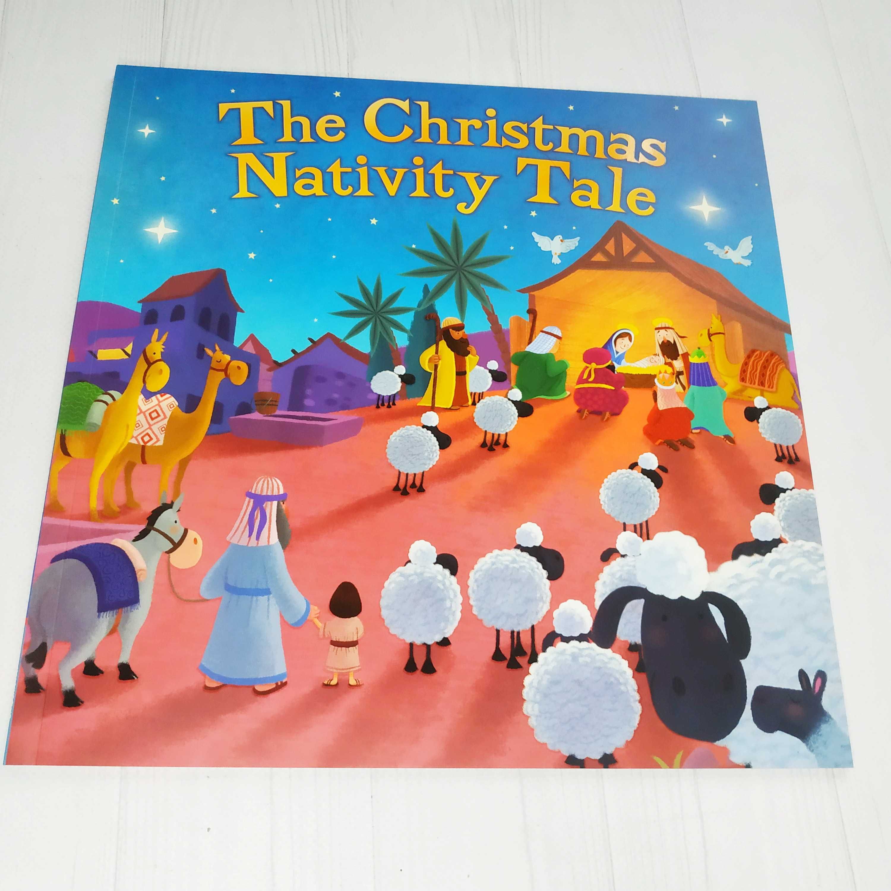 Детская книга на английском  Christmas Nativity Tale