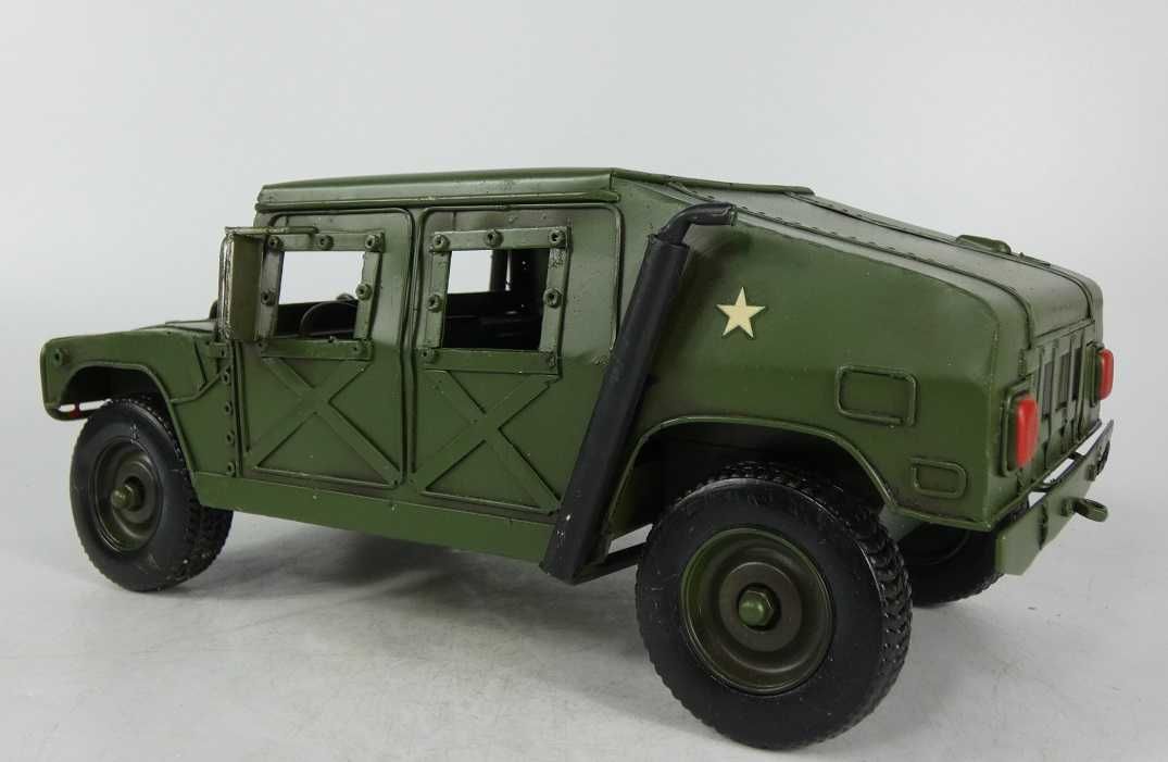 Wojskowy Metalowy model samochód pojazd auto 32,5 cm HAMER