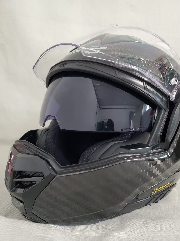 Kask motocyklowy LS2 Advant Carbon r.M