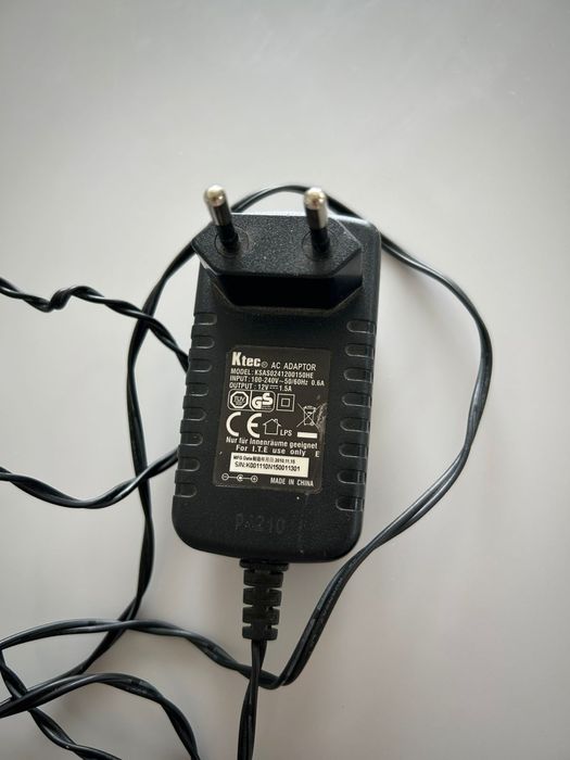 Адаптер. Блок живлення.  Зарядка Ktec