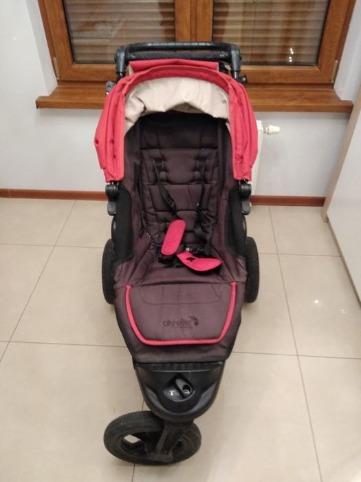 Wózek baby jogger city elite czerwony