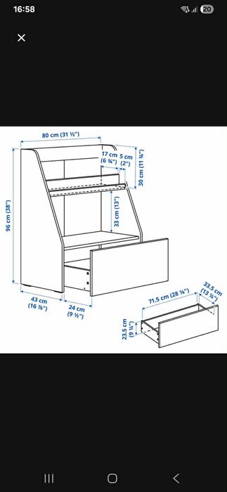 Regał Bergig IKEA