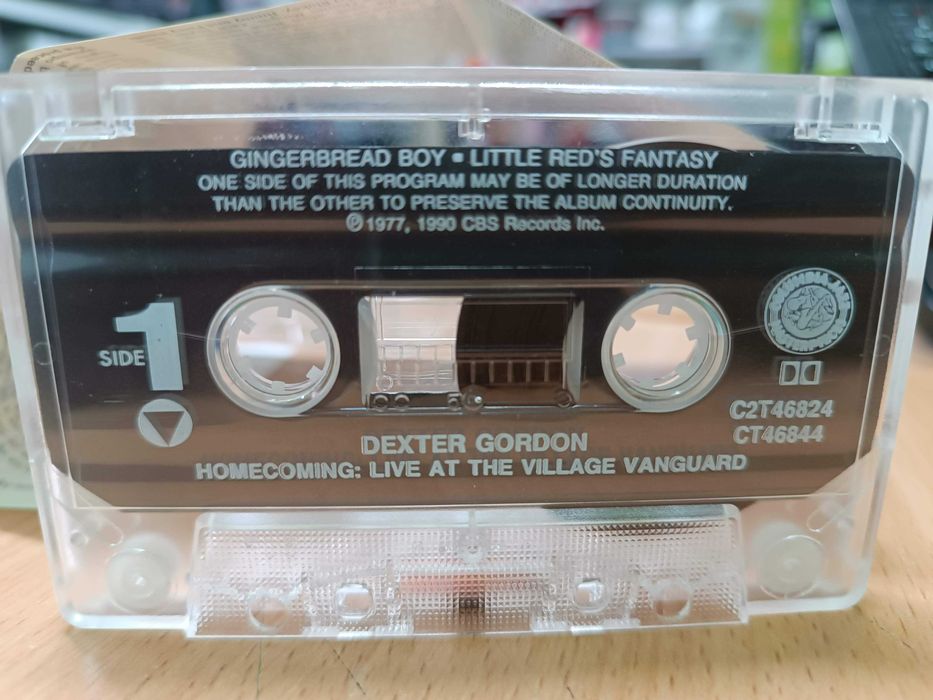 Аудиокассета Dexter Gordon – Homecoming - Live At The Village Vanguard
