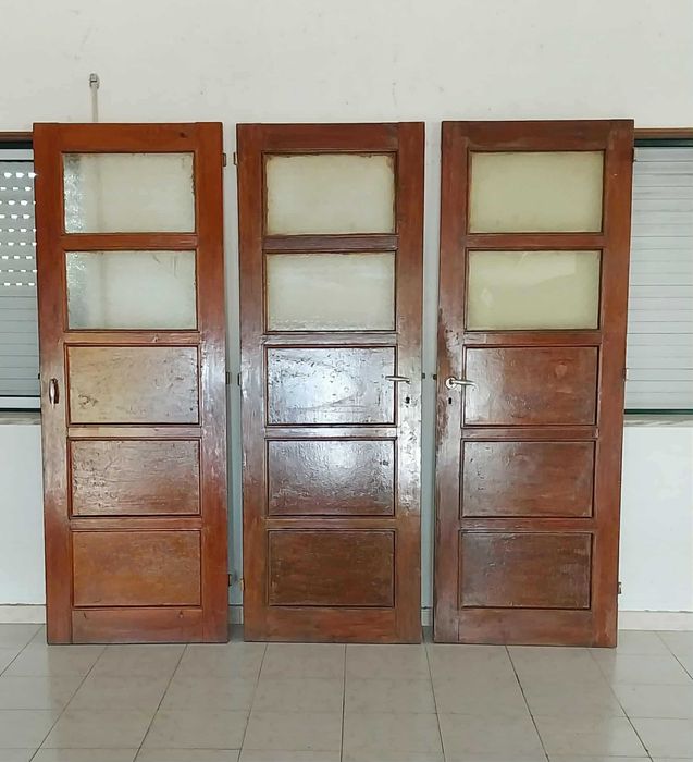 Antigas Portas (3) de Interior (VINTAGE). Bem Conservadas!