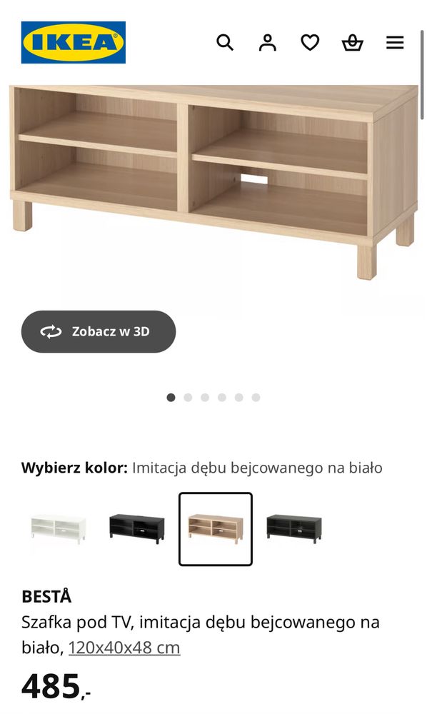 Szafka pod telewizor