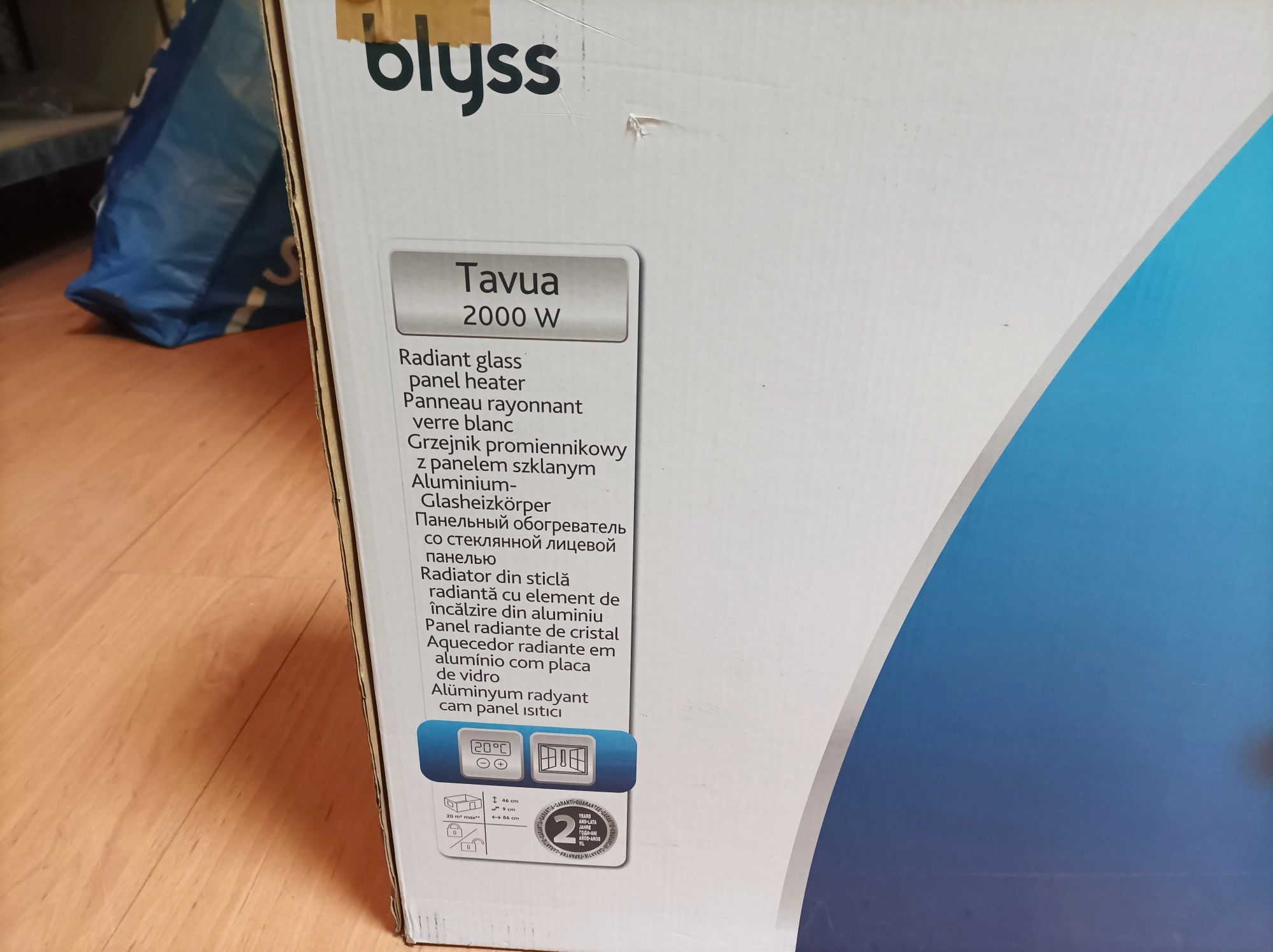 Grzejnik elektryczny BLYSS TAVUA 2000W