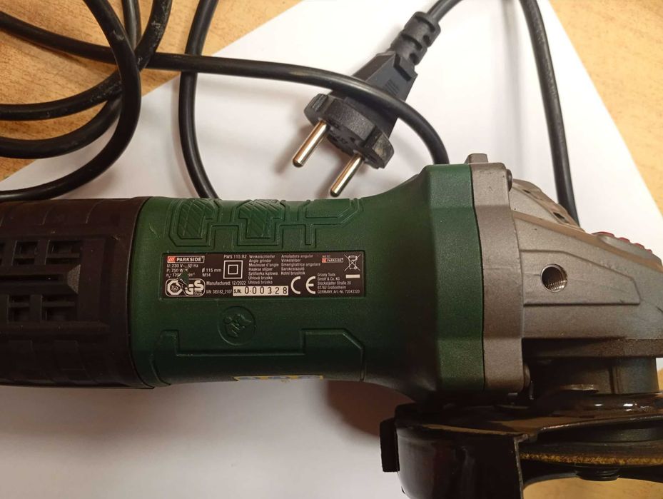 Szlifierka kątowa PARKSIDE PWS 115 B2, 750 W JAK NOWA! Krosno Betleja