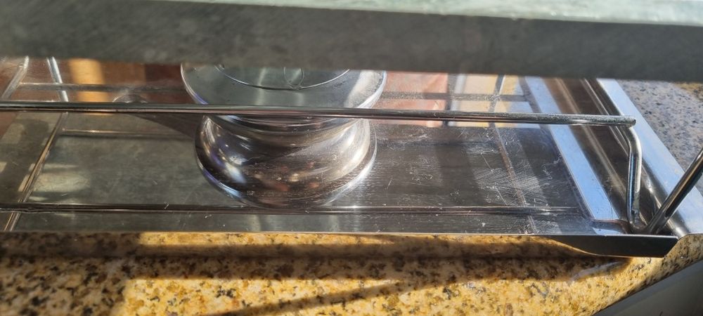 Pedra para grelhar carne na mesa. Ótimo para convívio.