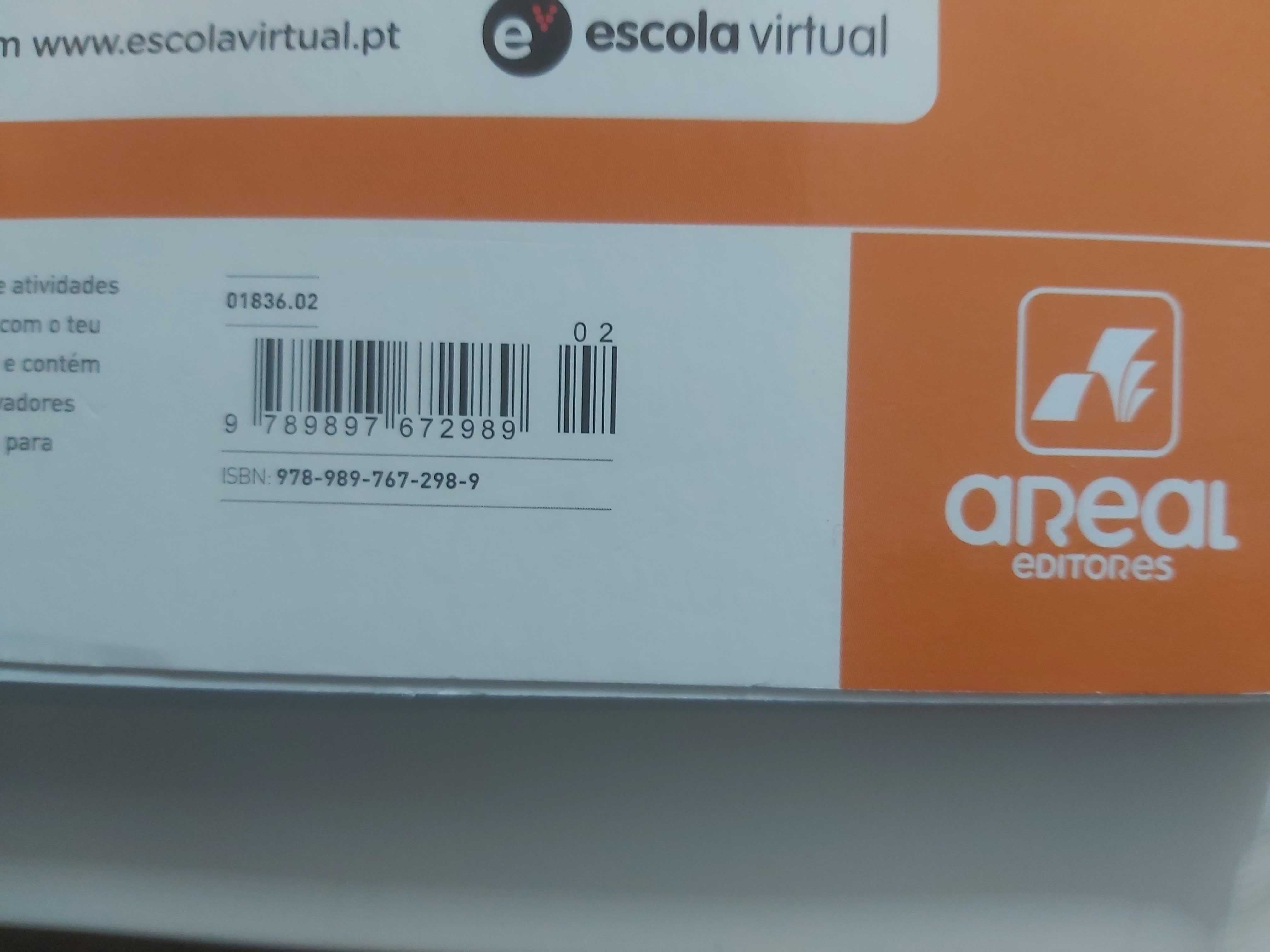 Caderno Actividades Físico Quimica - 7º Ano Areal Editores encadernado
