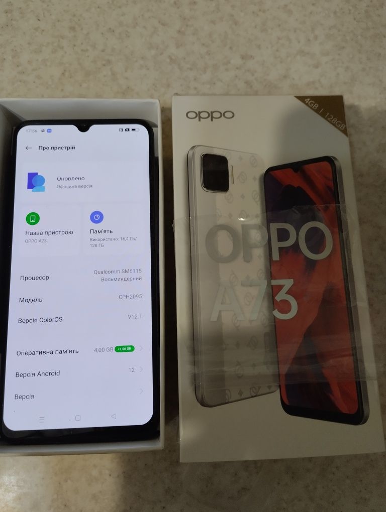 Продам телефон ОРРО А73 4/128 NFC