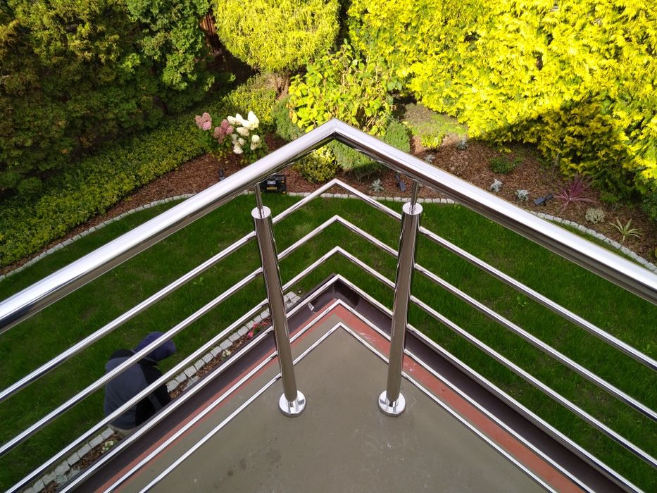 Balustrady nierdzewne montaż w cenie INOX