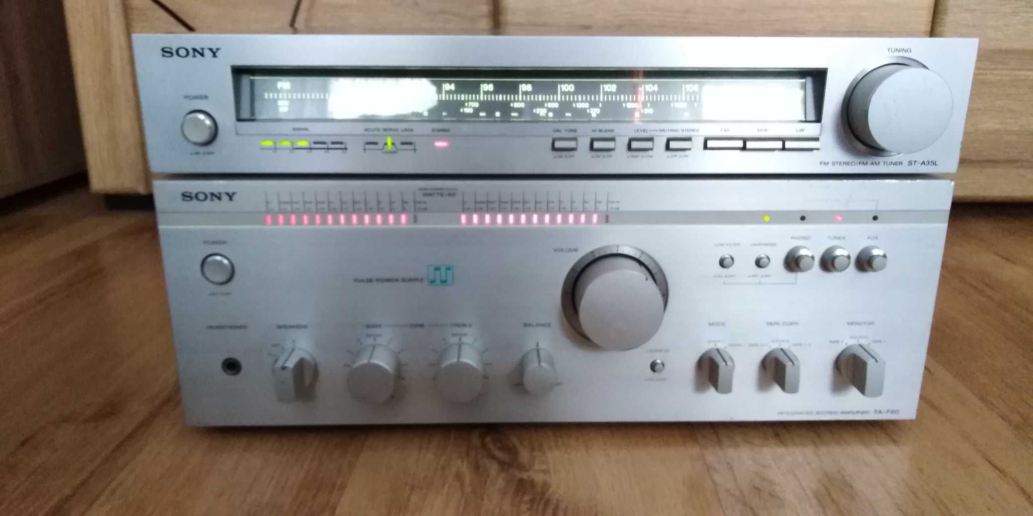 Wzmacniacz Sony TA-F60 /ST-A35L vintage