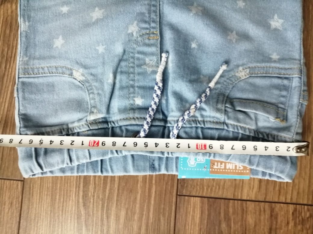 Nowe jeansy dla chłopca rozmiar 98