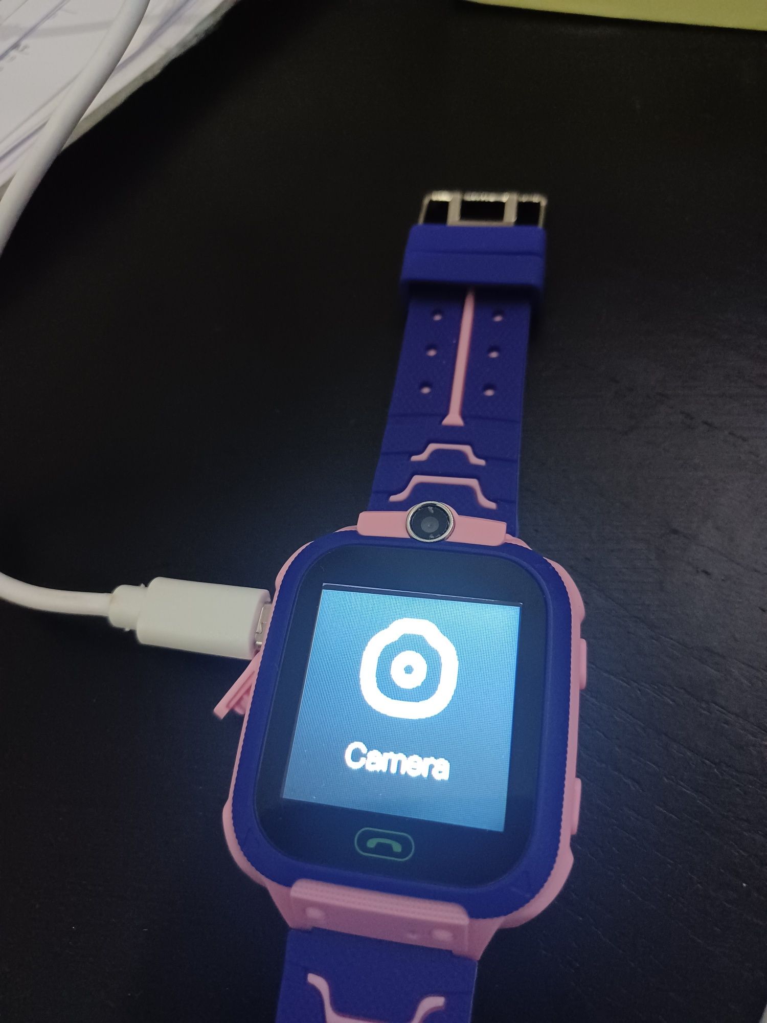 (ÚLTIMO) Smartwatch GPS e SOS crianças Rosa (Novo)