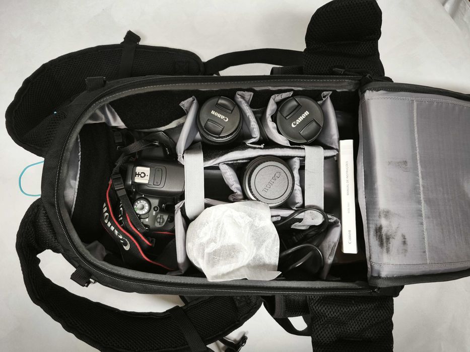 CANON EOS 700D + 3 Lentes + Acessórios