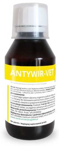 VetAnimal ANTYWIR-VET – walka z wirusami, 125ml