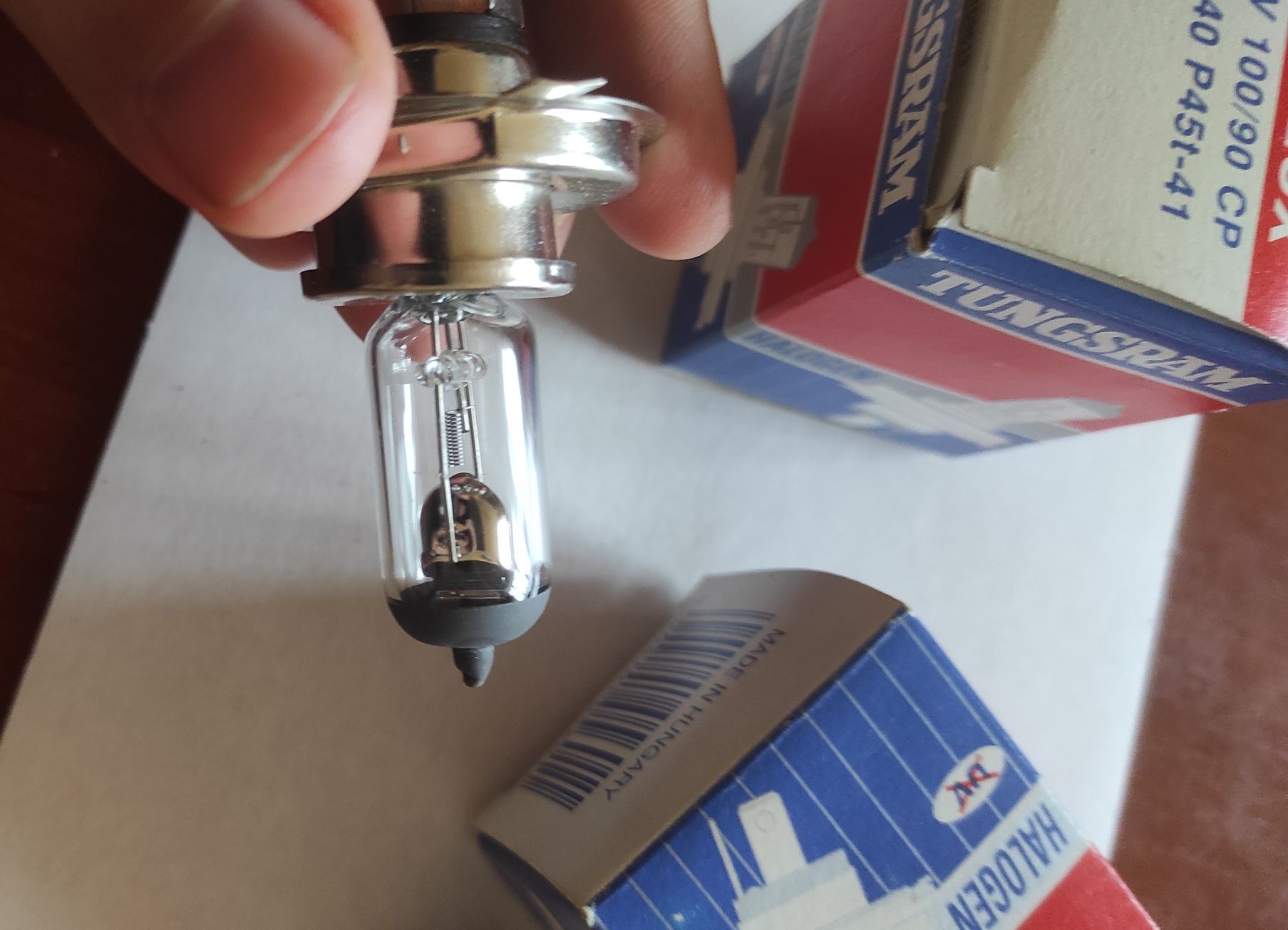 Автомобільна лампа Tungsram Duolux Halogen 12V 100/90 CP, 52040 P45t-4