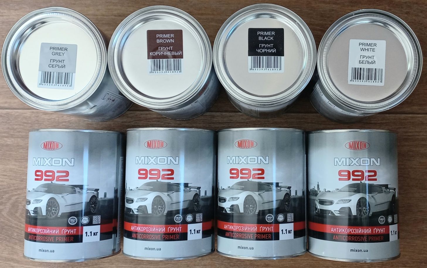 Грунт миксон грунтовка 992 Mixon  антикорозийный алкидный