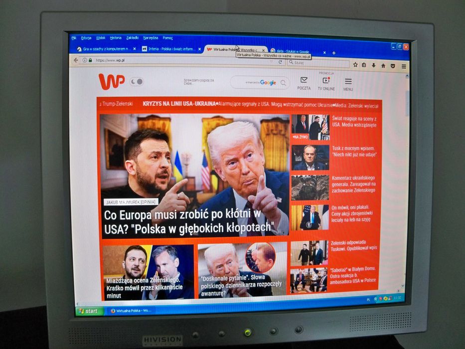 MONITOR LCD 17''  IMAX HIVISION EX17-NXX 100% sprawny + kable. RETRO